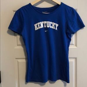 Blue Nike UK/Kentucky tee
